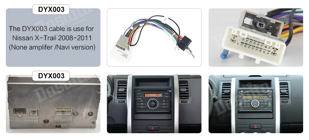 Dasaita 10," мульти сенсорный экран Встроенный gps Android 9,0 Автомагнитола для Nissan X-trail 2008 2009 2010 2011 2012 2013