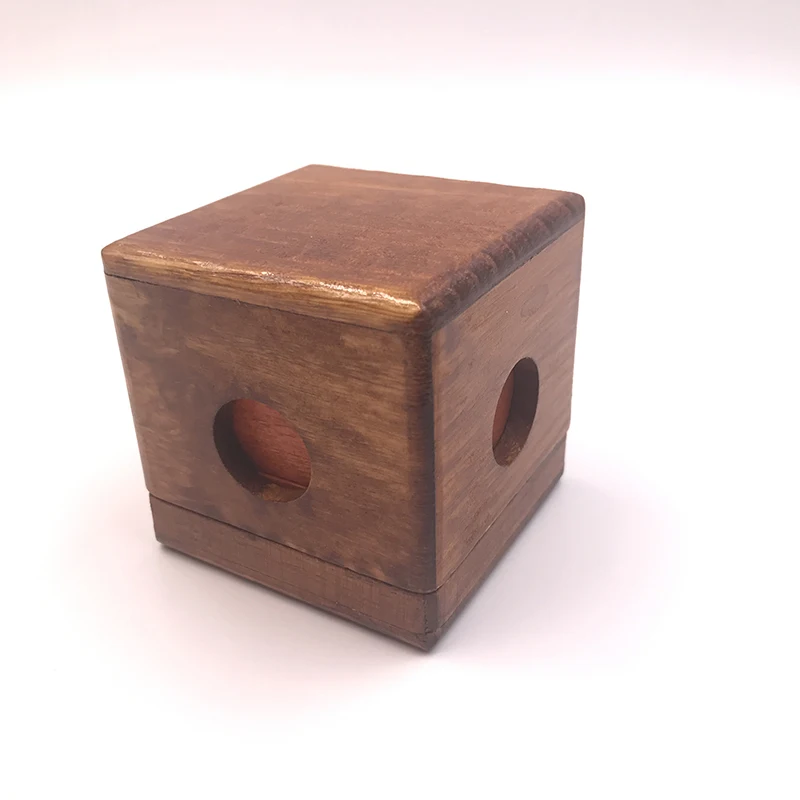 Новый дизайн IQ Brain Teaser 3D деревянные блокирующие Burr Пазлы игра игрушечная клетка
