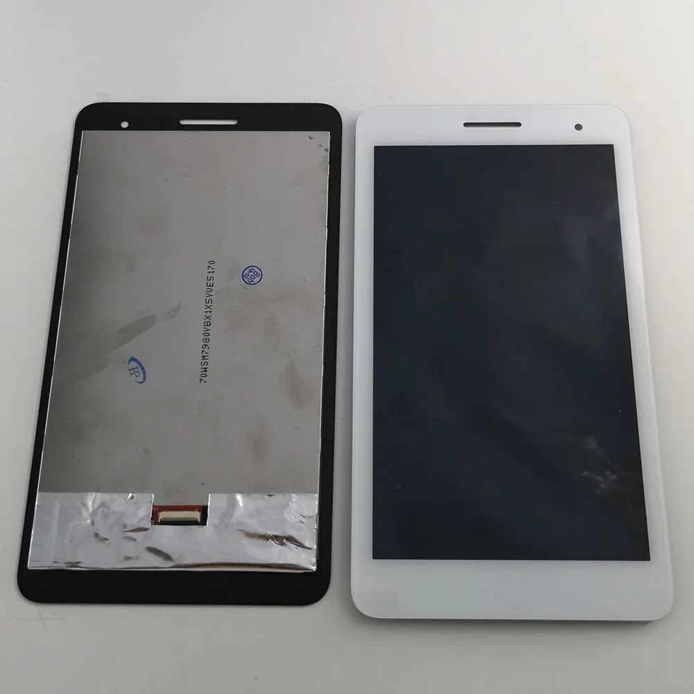 7 for huawei honor play mediapad t1 701 t1 701u t1 701u lcd display with touch screen panel digitizer black and white free global shipping