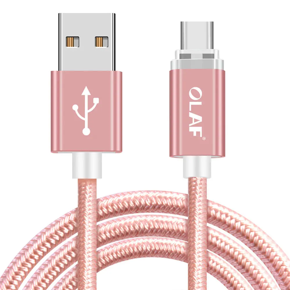 Светодиодный светильник OLAF usb type-C кабель для быстрой зарядки и синхронизации данных type-c кабель для samsung S9 S8 для Xiaomi для huawei P20 lite pro