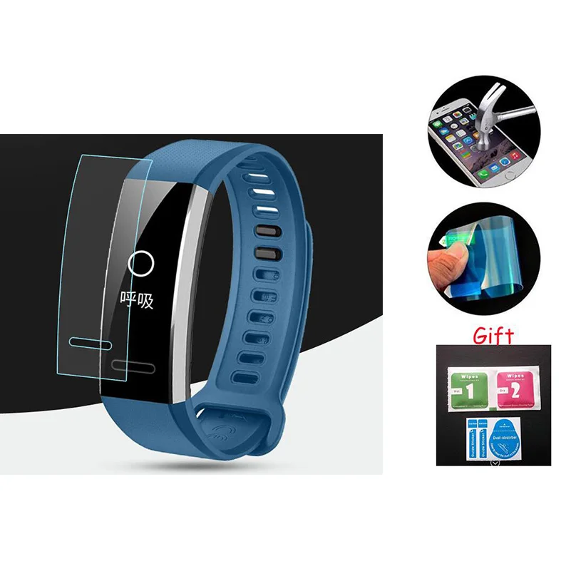 Для Huawei GPS ERS B19 B29 Смарт часы защита экрана Премиум Закаленное стекло мягкая нано