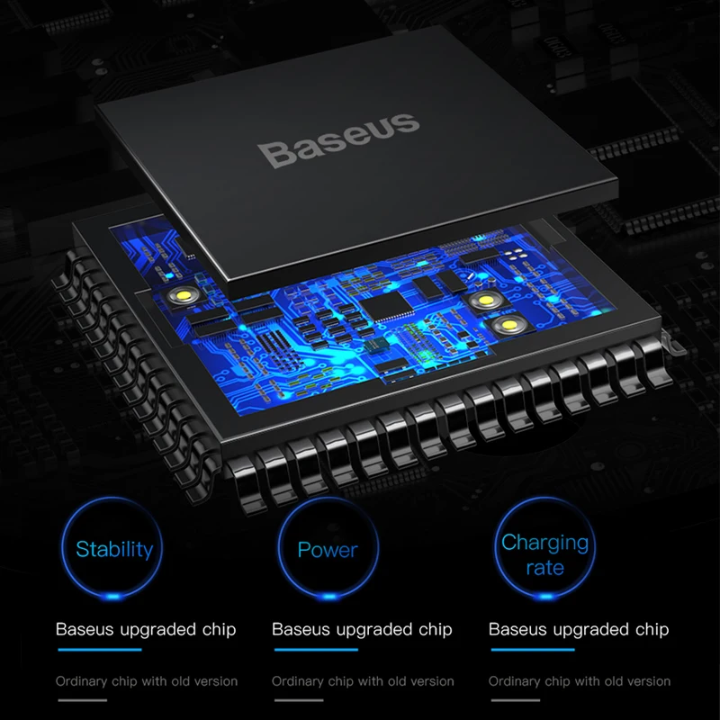 Автомобильный держатель Baseus с беспроводной зарядкой для телефонов 4-6.5&quot |