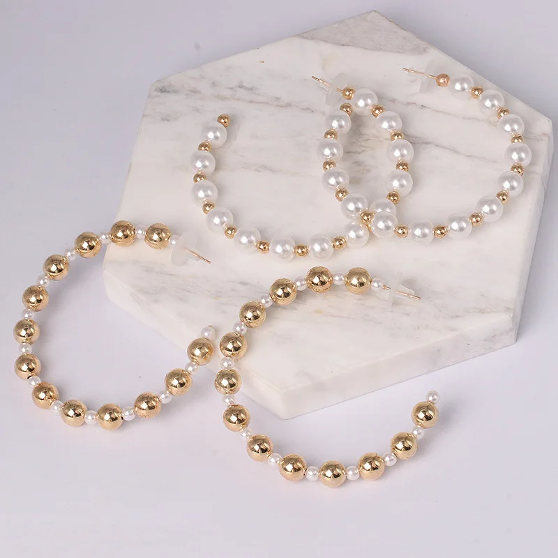 Модные повязки для головы ручной работы с искусственным жемчугом ободки девочек