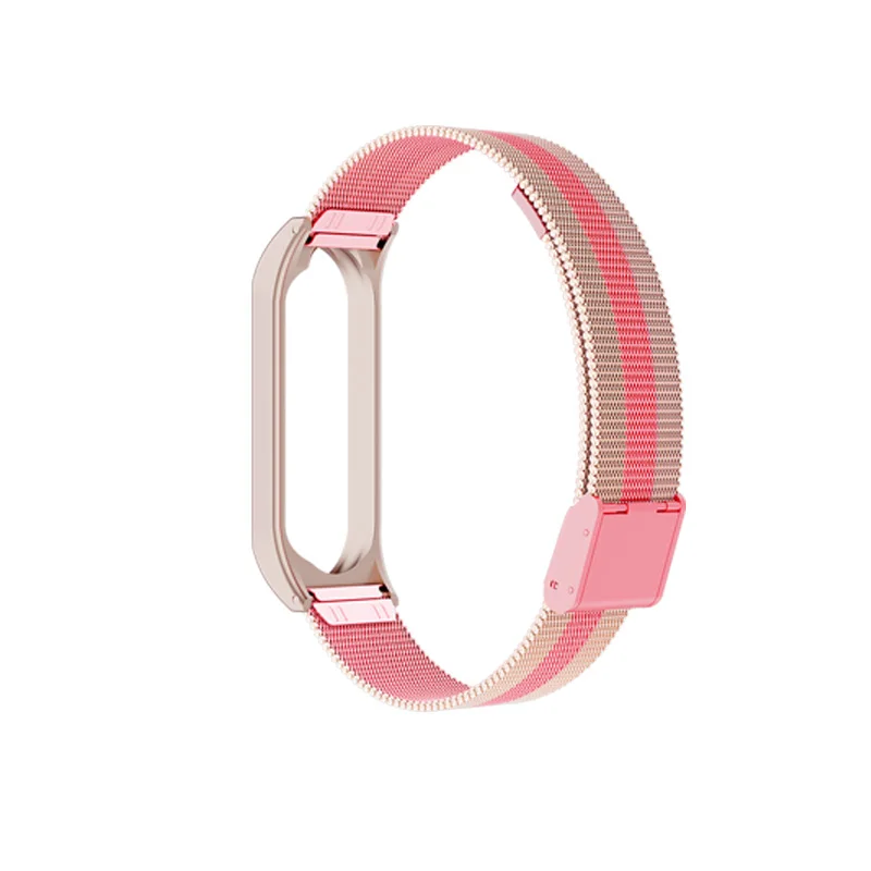 Q Для xiaomi Band 4 или 3 Смарт-браслет металлический ремешок часы браслет ремешок сменный ремешок xiomi xiaomi ремешок xaomi - Цвет: Q