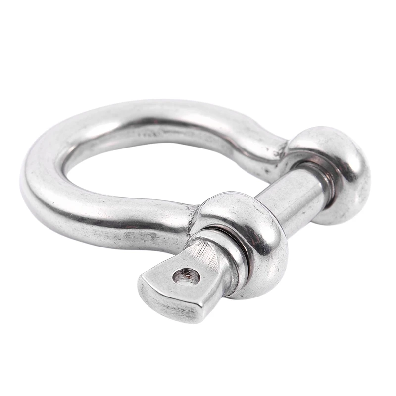10mm 3/8&quot 304 Stainless Steel Bow Shackle Clevis for Rigging | Обустройство дома