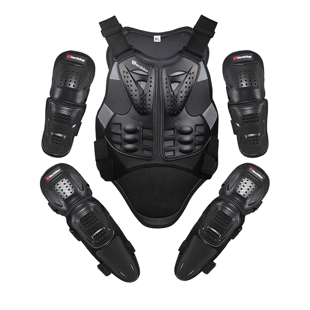 Vest 1 HEROBIKER куртки для мотоциклистов, защита для мотокросса, мотоциклетная куртка с защитой шеи для лета - Цвет: Vest 1