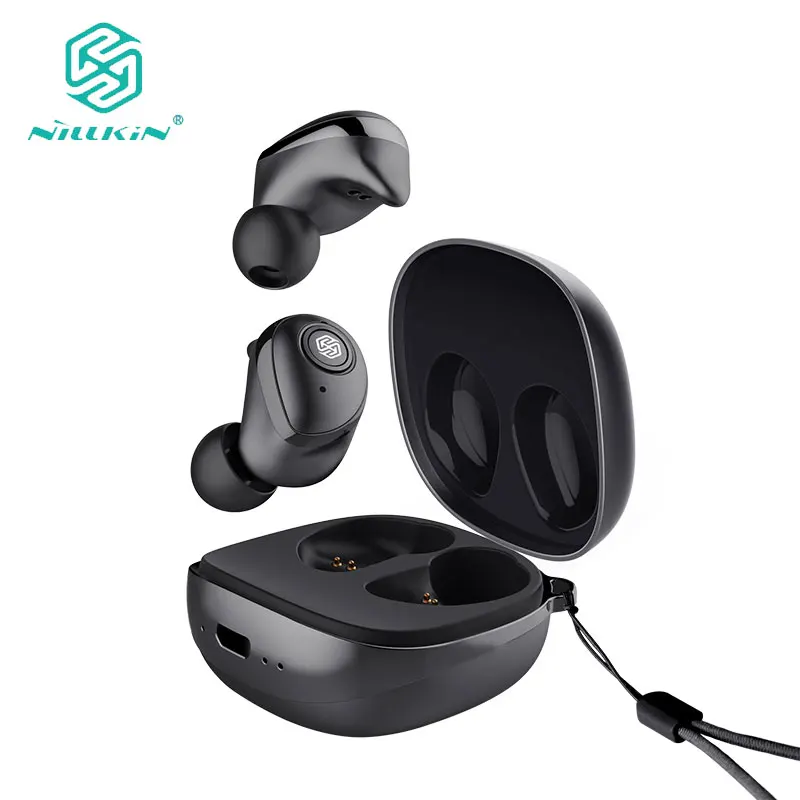 Новинка, наушники Nillkin TWS, автоматическая пара, Bluetooth 5,0, беспроводной, IPX5, стерео, громкая связь, чехол для зарядки, регулятор громкости, делитесь музыкой