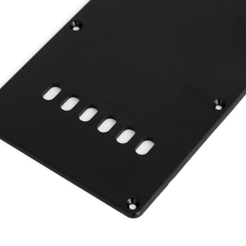 

Black Single Ply Guitar Tremolo Spring Backplate Cover For Electric Guitar Guitar Parts