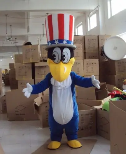 Новый милый пенистый попугай для взрослых с шляпой костюм вечеринки маскарадный