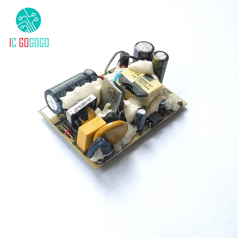 AC-DC, 12 В, 2 А, импульсный источник питания, модуль постоянного тока, регулятор напряжения, переключатель, схема, голая плата, монитор, светодиодный индикатор, 110 В, 220 В, SMPS