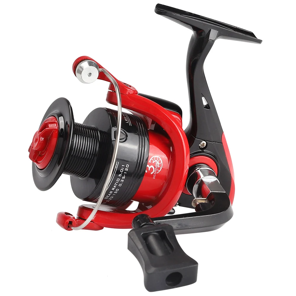 

High Speed Fishing Reel Ratio 5.0:1 spinning wheel fishing reels Bait Folding Rocker Carp Fishing Tackle carpa molinete de pesca
