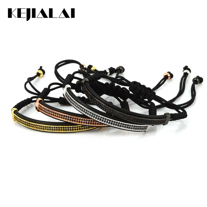 2017 мужские браслеты от известного бренда с микрозакрепкой из фианита браслет