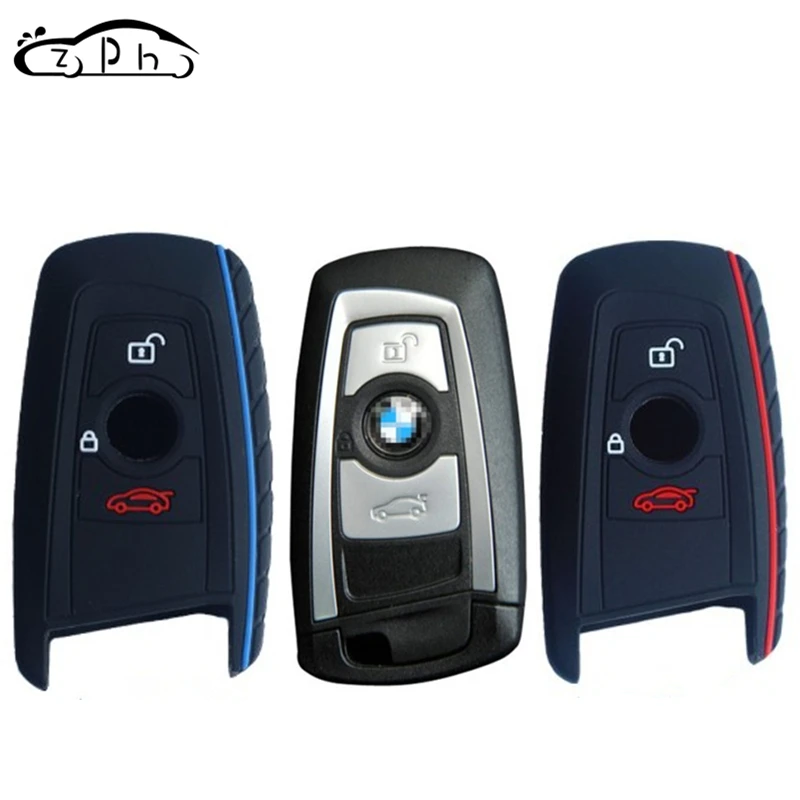 Силиконовый чехол для автомобильных ключей BMW 1 3 5 7 Series M1 M2 F05 F10 F20 F30 335 328 535 650 740 X1 F48