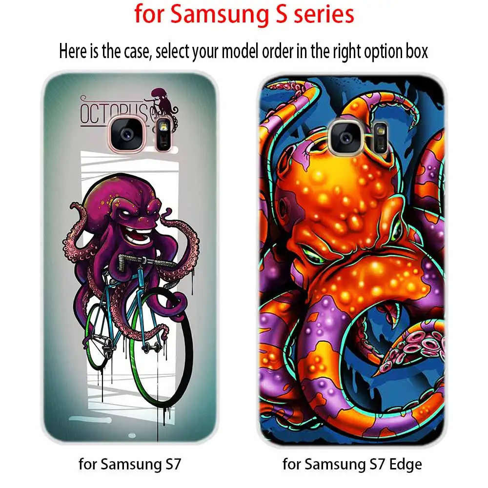 Мягкий чехол для Samsung Galaxy S7 Edge S8 S9 S10 S11 S20 S21 Plus Lite E|Бамперы| |