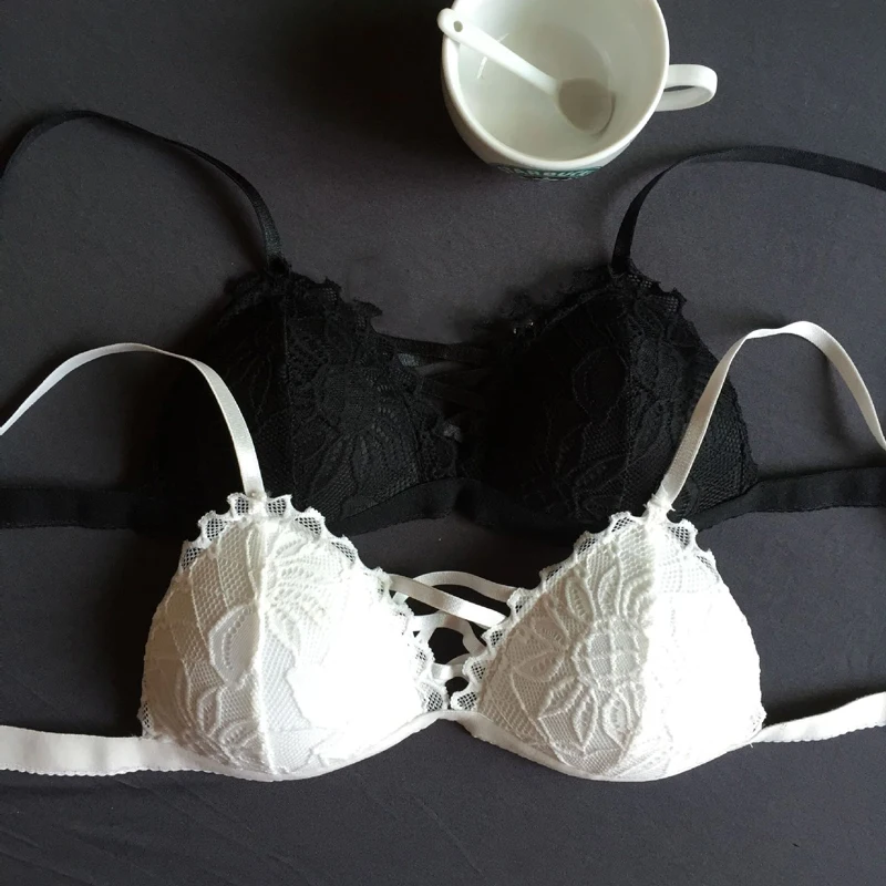 SP & CITY Одноцветный кружевной бюстгальтер пуш ап модный без косточек женский