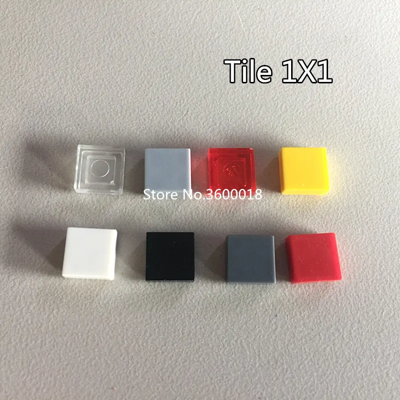 

100 шт./лот DECOOL плитка 1x1 с желобом планшет MOC кирпич части совместимы 3070 блоки игрушки части кирпич набор