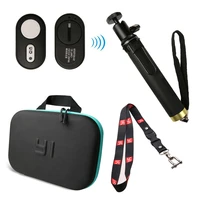 camera bag case neck lanyard strap yi 4k bluetooth remote control for xiaomi yi selfie stick for xiaomi yi xiaoyi 4k 4k yi lite