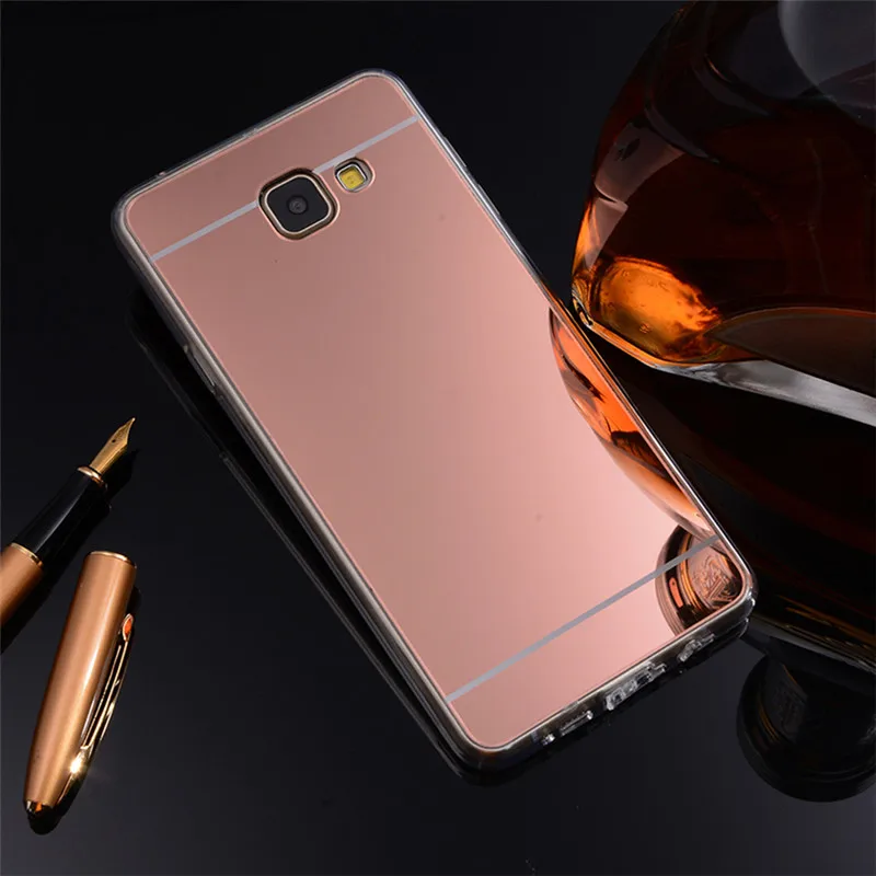 Роскошный Золотой блестящий чехол для телефона samsung J5 Prime SM-G570F, мягкий ТПУ зеркальный чехол для samsung Galaxy on 5 - Цвет: 2