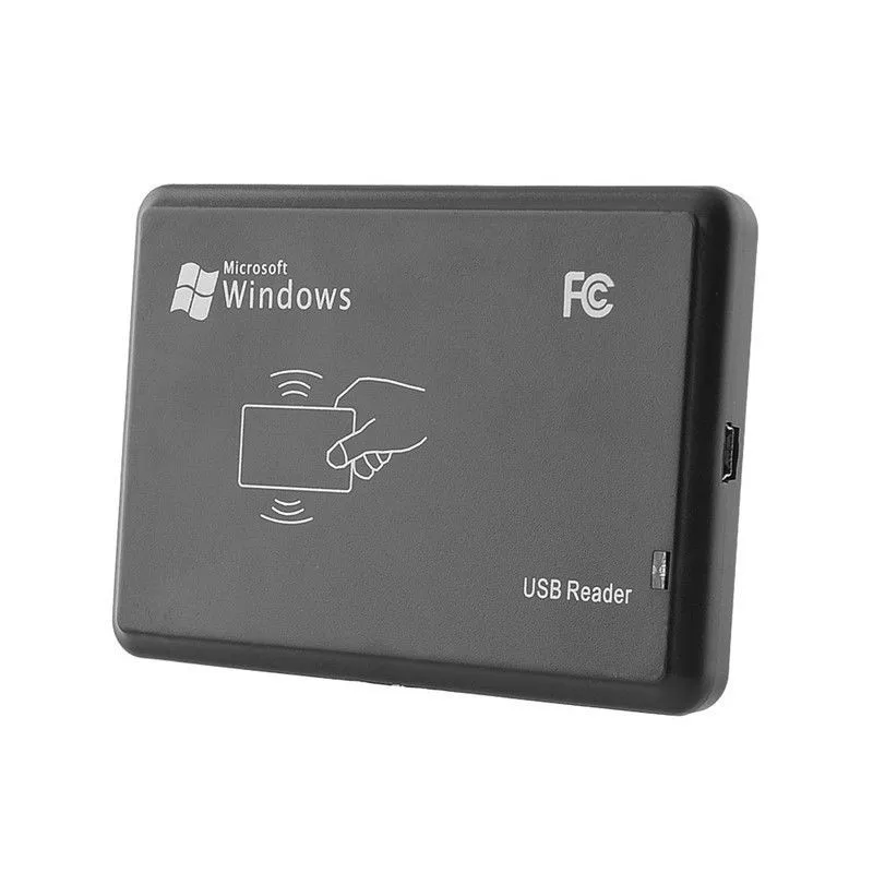 USB RFID ID Бесконтактный бесконтактный считыватель смарт-карт EM4001 EM4100 Windows