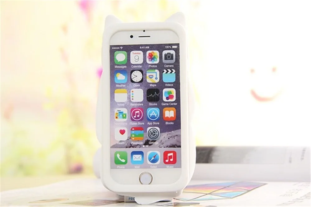 Роскошные Милый Забавный 3D мультфильм странно кошек телефона Чехлы для Apple iphone X 8