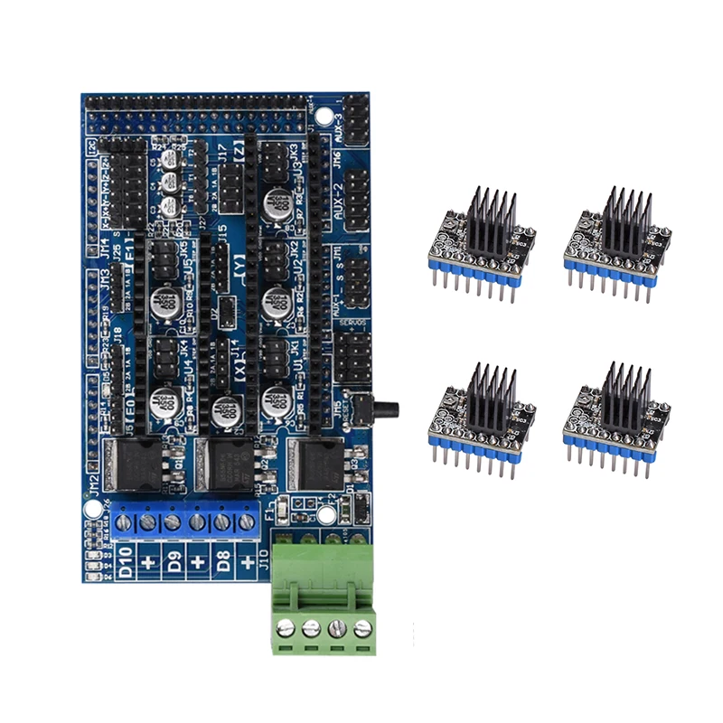 Bigtreetech обновление Ramps 1,5 Ramps 1,6 база на Ramps 1,4 панель управления подходит A4988 DRV8825 TMC2130 Reprap для деталей 3d принтера