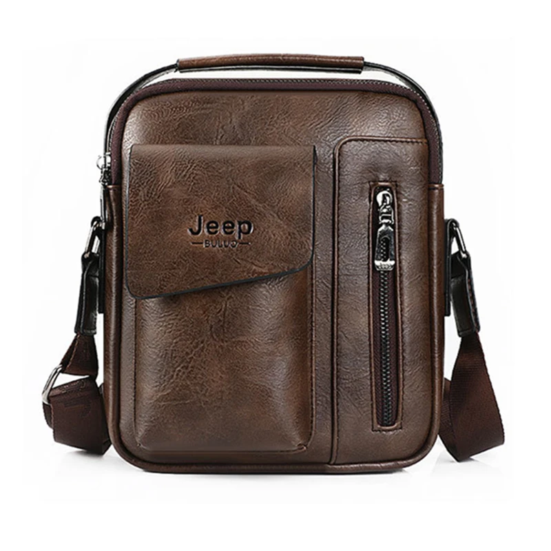 Мужские из натуральной коровьей кожи вертикальная сумка Кроссбоди мешок мода