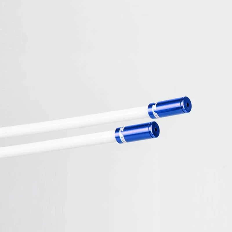 Blue 4mm GUB 100 шт./компл. переключения передач велосипедный тросик тормоза Корпус трубка Кепки 4/5 мм анодирующая линия трубы Кепки крышка чехол велосипедные аксессуары - Цвет: Blue 4mm