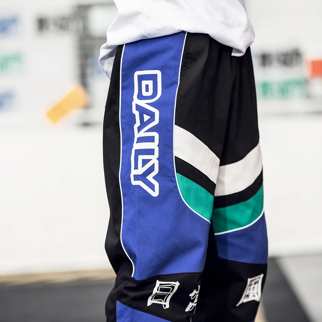 Aelfric Eden китайская буква ежедневно Стиль печати спортивные штаны 2018 Цвет