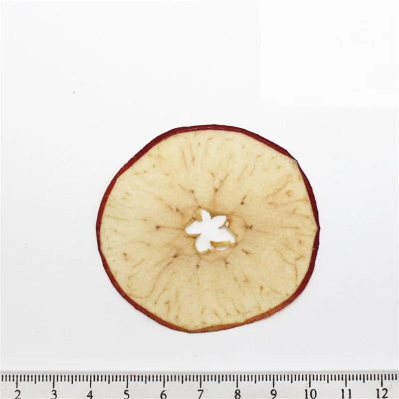 Red apple CHUANGGE сушеные фрукты нарезанные DIY ручной работы свечи изготовления поставки оранжевый грейпфрут арбуз карамбола образцы воск украшения - Цвет: Red apple