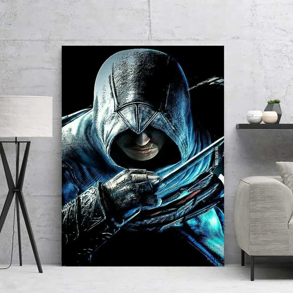 Прямая поставка постер из фильма художественный принт Assassins Creed холст настенные