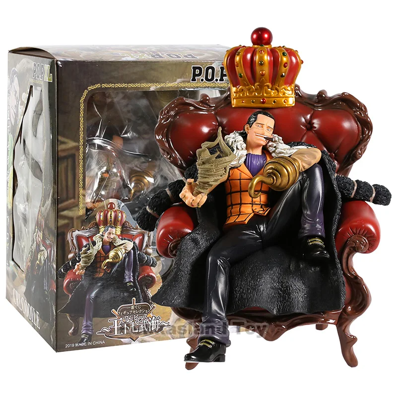 box Аниме one piece P. O. PXL сэр Крокодил ПВХ фигурка Коллекционная модель игрушки Brinquedos figuals - Цвет: box