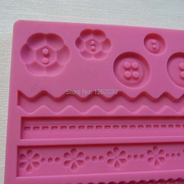 США wilton тумблер помадка формы DIY силиконовые помадки Форма для кексов кружева