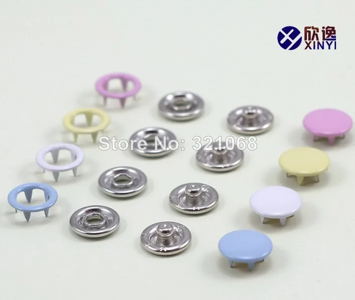 Разноцветные однотонные полые пуговицы 4 цвета 100 комплектов 1 см сделай сам