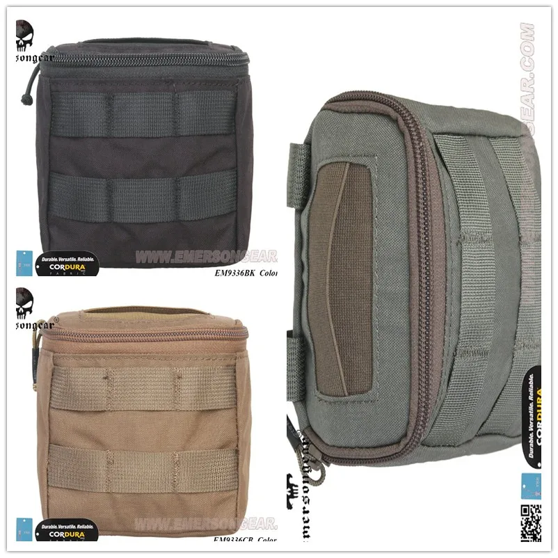 Скрытая одноразовая Сумка перчатка Emersongear Мультикам MOLLE мешочек для медперсонала
