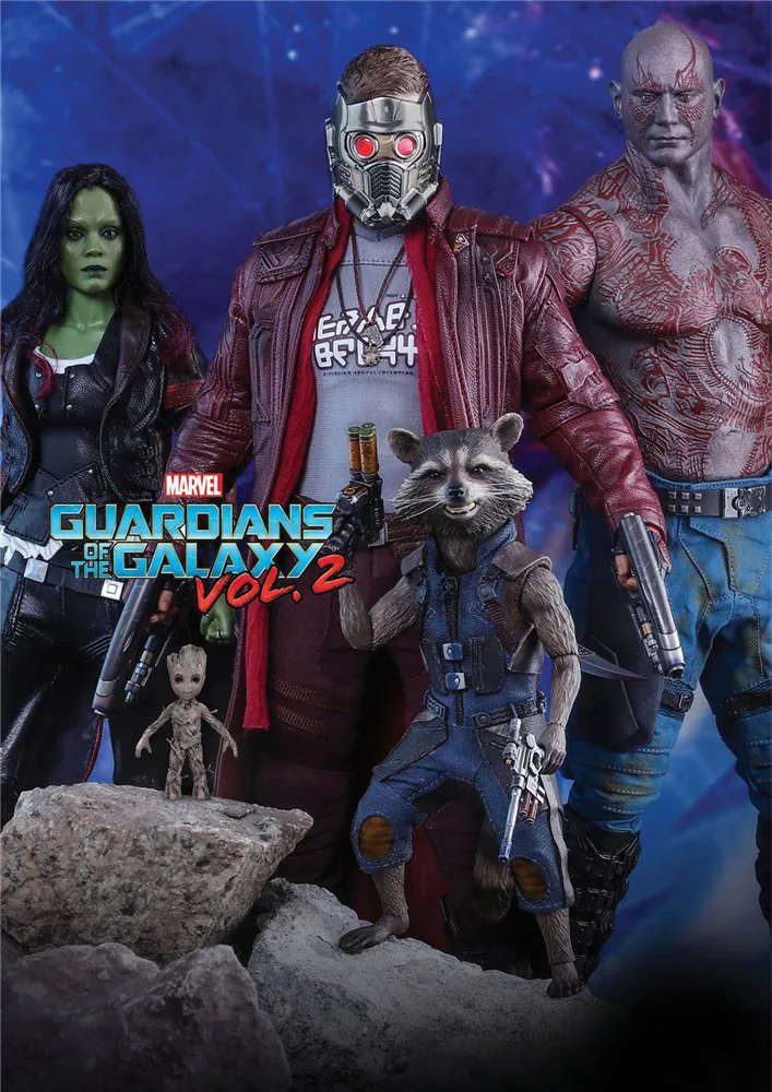 Бургундия Guardians of the Galaxy Posters Vivid Color White Coated Paper Prints Home Decoration free shipping - Цвет: Бургундия
