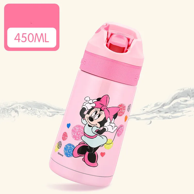 Дисней унисекс мультяшная чашка из нержавеющей стали детская для воды Детские