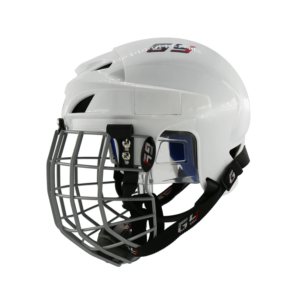 Новинка 2019 профессиональный универсальный шлем для хоккея с шайбой внешний