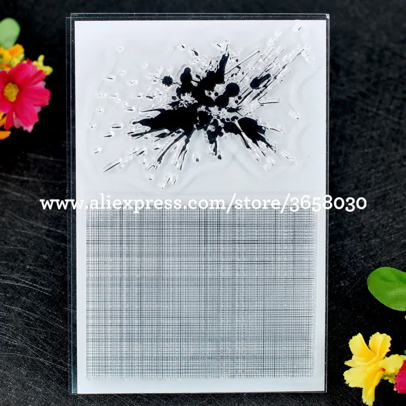 Решетка и чернила для скрапбукинга сделай сам фотокарточки резиновая фотобумага