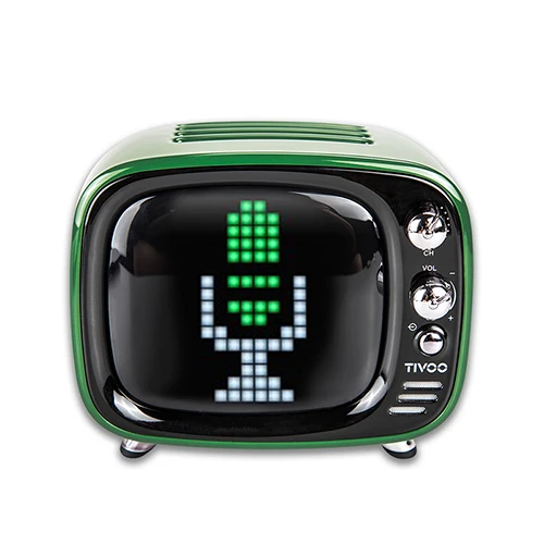 Divoom Tivoo Timebox Evo портативный Pixel Art беспроводной Bluetooth 5,0 динамик светодиодный смарт-будильник с приложением для IOS Android - Цвет: Армейский зеленый