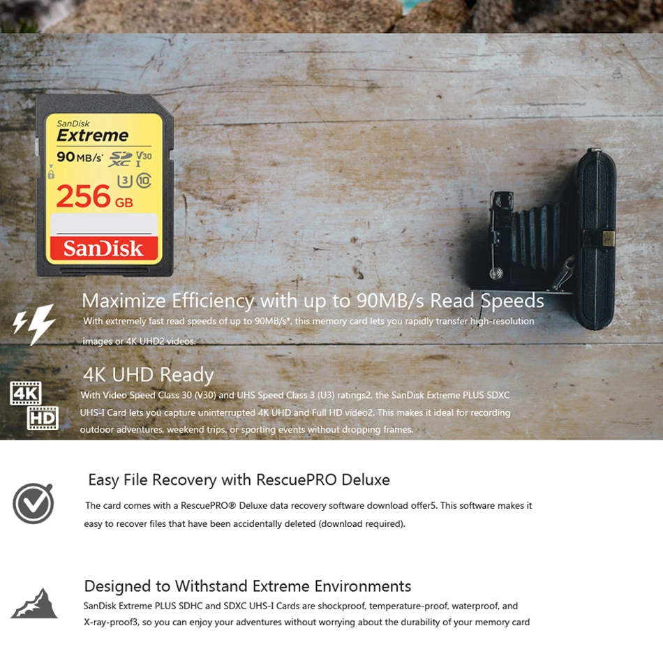 SanDisk самая быстрая карта sd класса 10 32 ГБ карта sd 64 Гб карта памяти sd 16 Гб карта памяти 128 ГБ для камер карта памяти 90 Мб