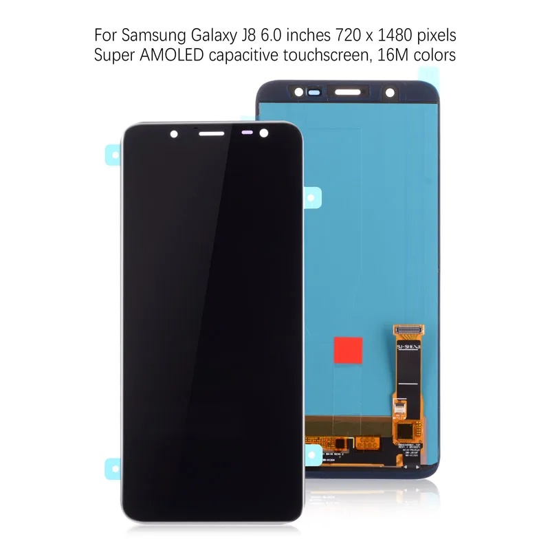 6 0 'ɺMOLED оригинальный Дисплей для SAMSUNG Galaxy J8 2018 ЖК-дисплей Сенсорный экран