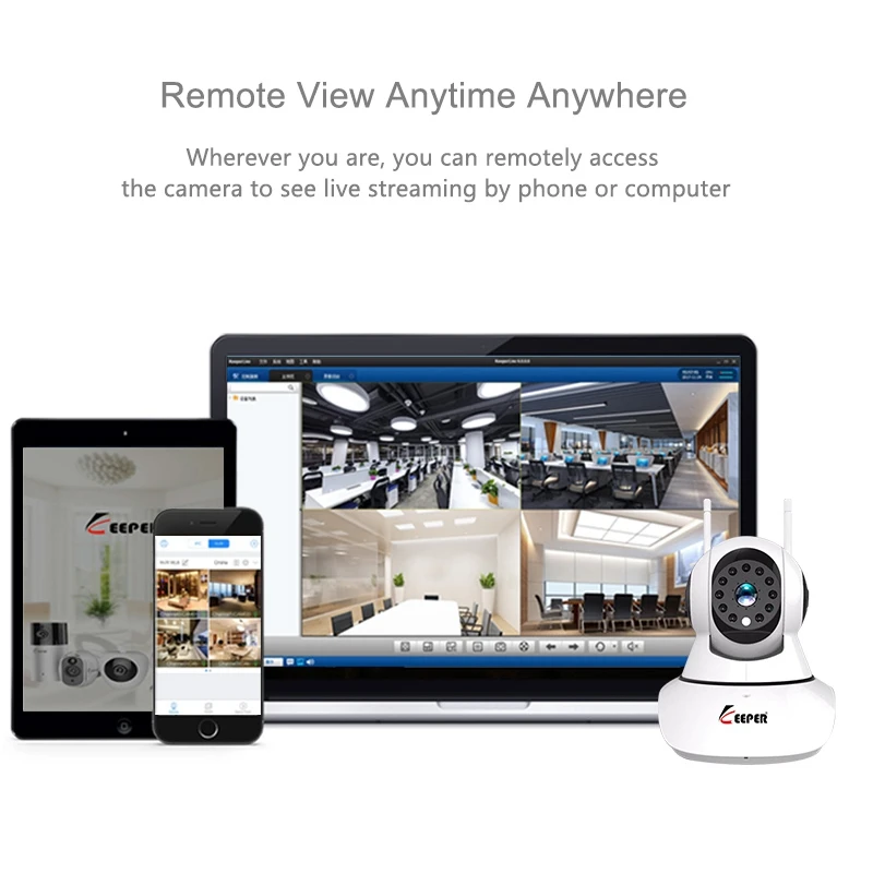Keeper HD IP камера WiFi беспроводная домашняя безопасности наблюдения 1080P 2MP Детский