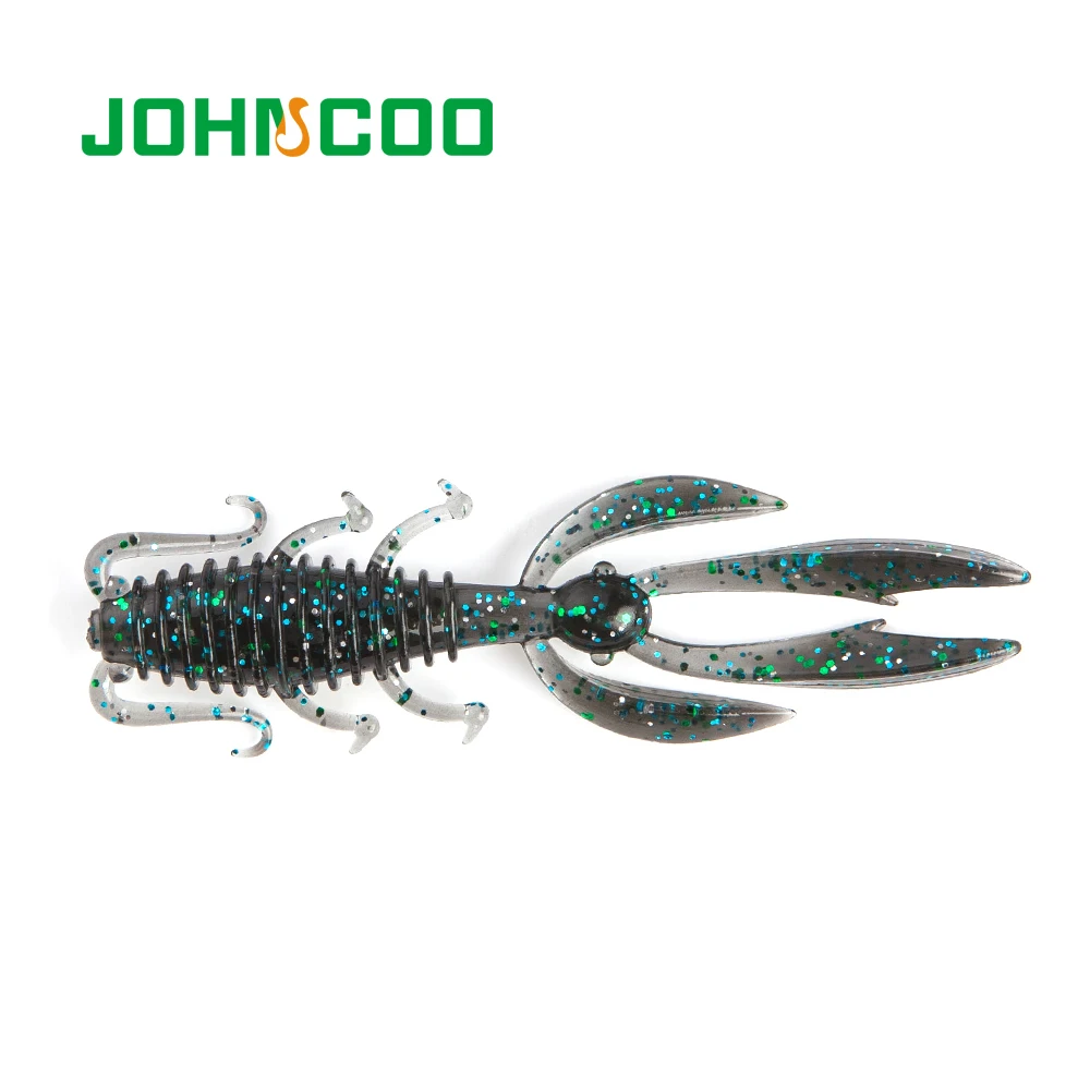 JOHNCOO новинка 10 шт. приманка для креветок 75 мм/1 9 г 85 мм/2 5 искусственная мягкие