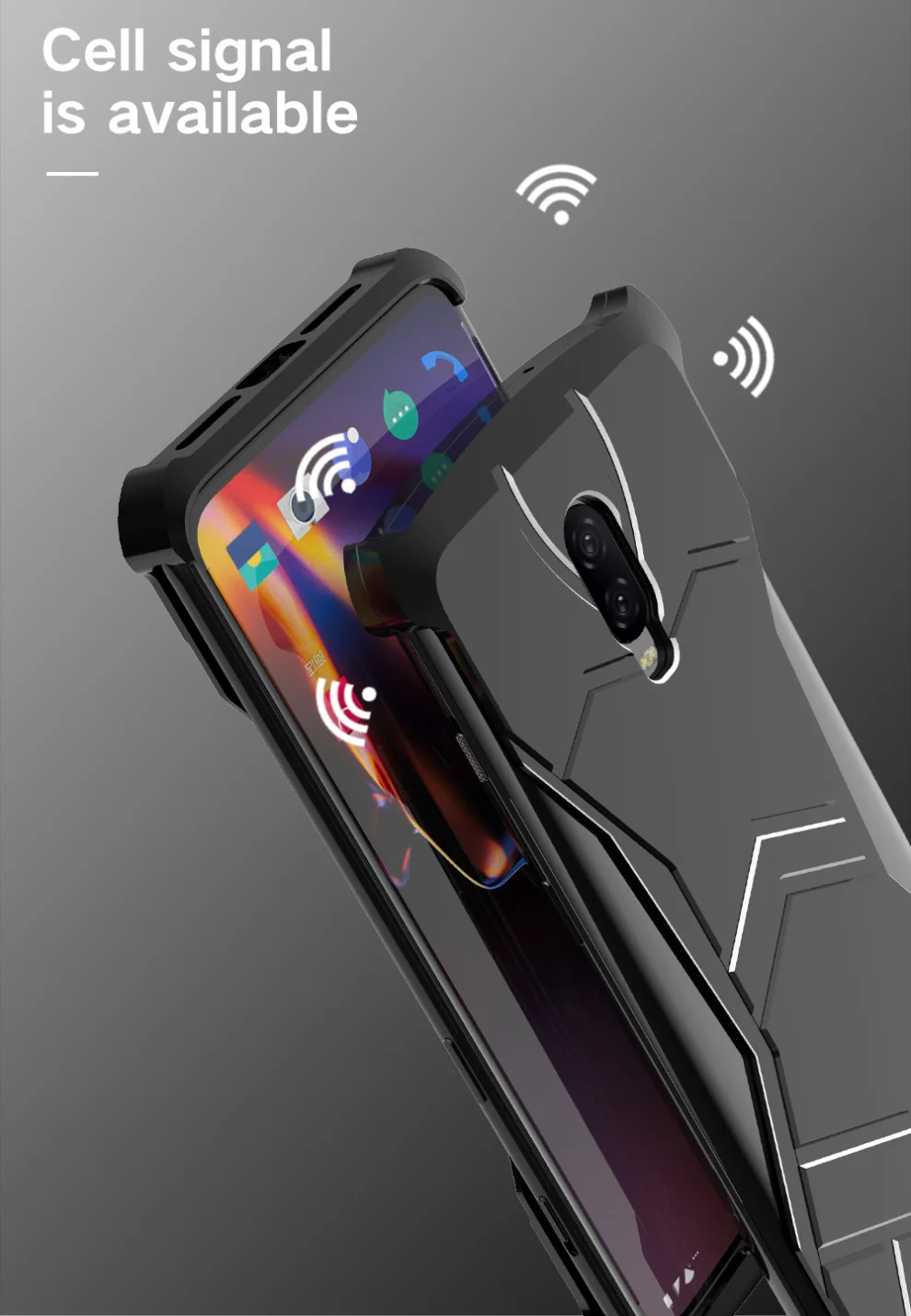 Алюминиевый металлический магнитный чехол для OnePlus 6 T, Роскошный Жесткий чехол Marvel Element для OnePlus 6 T, ударопрочный чехол OnePlus6T