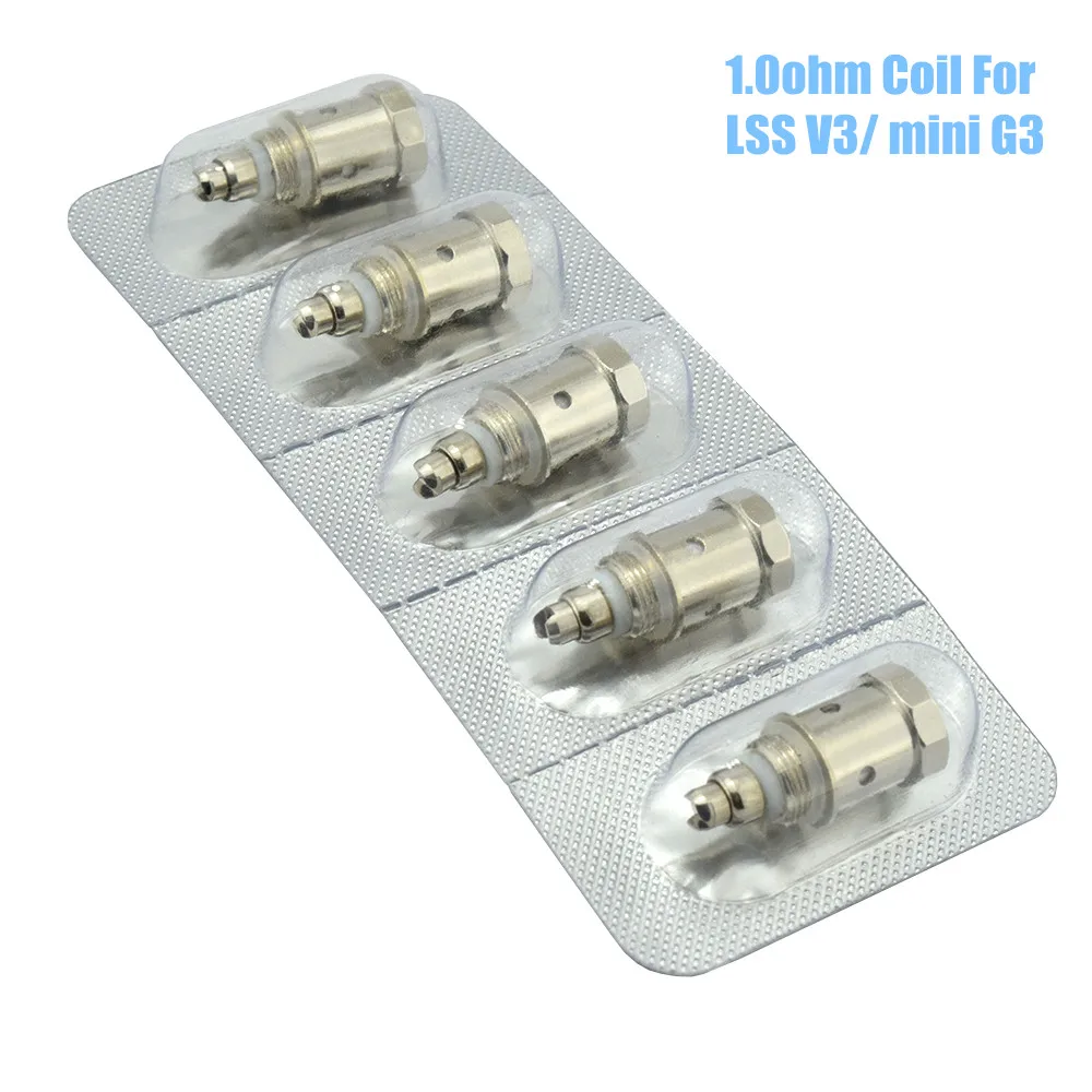 Оригинальная электронная сигарета LSS mini G3 атомайзер с сердечником 1 0 Ом сменный