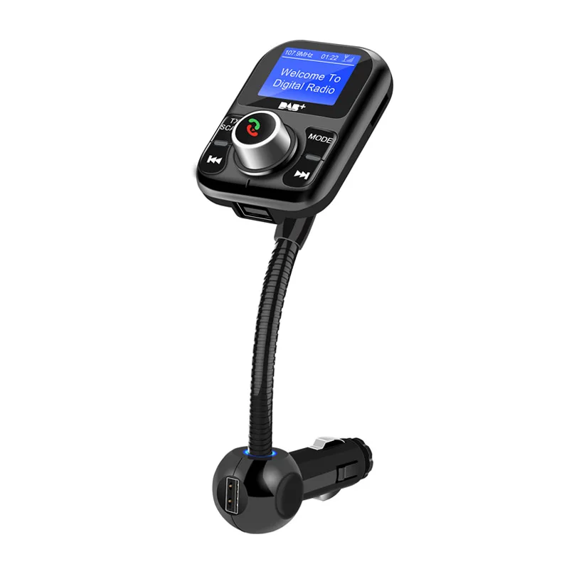 JaJaBor dab fm передатчик приемник dab Bluetooth Handsfree Car Kit с разъемом подачи внешнего сигнала AUX Автомобильный MP3-плеер цифровой аудиовещание USB Зарядное устройство