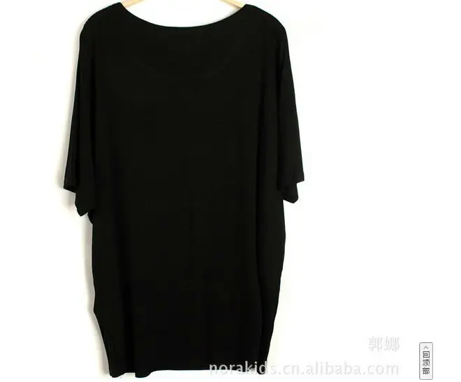 Cotton T Shirt Fashiong Sparkling Star Loose Round Neck shirt 2013 New Black and White | Женская одежда
