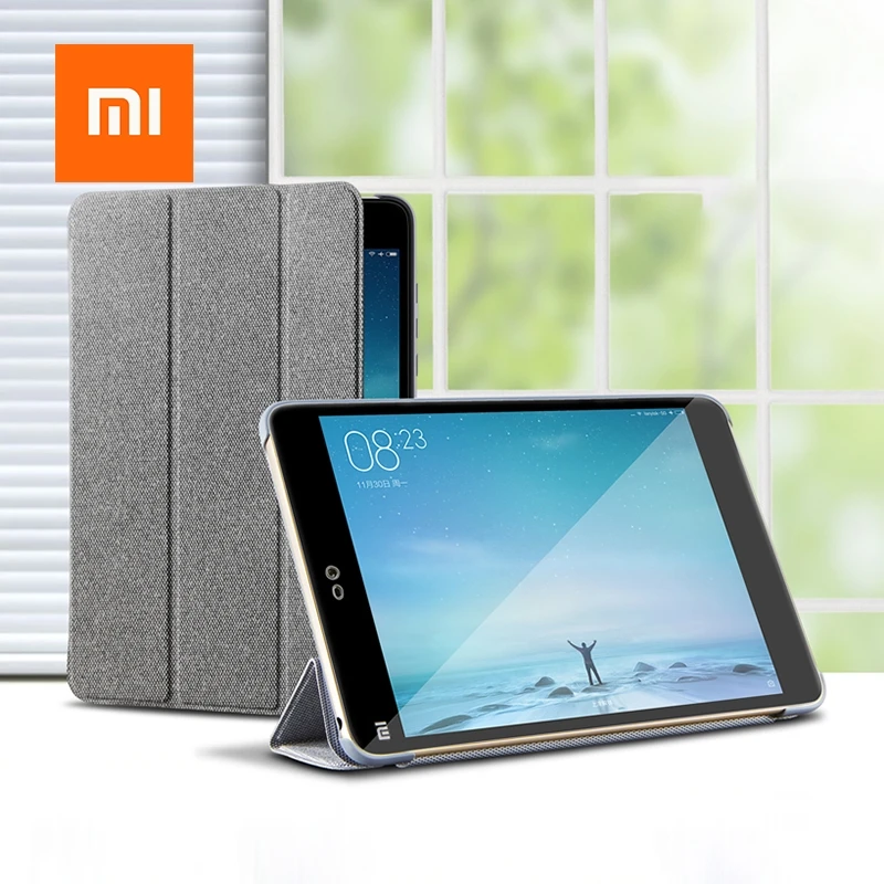 Xiaomi Mi Pad 2 оригинальный чехол кожаный Smart ультратонкий высокого качества с Tablet PC +