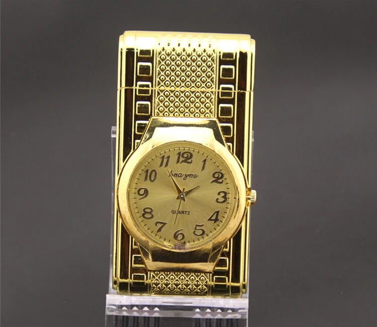 1 шт. креативная Зажигалка для часов электронные часы ветрозащитная сигарет