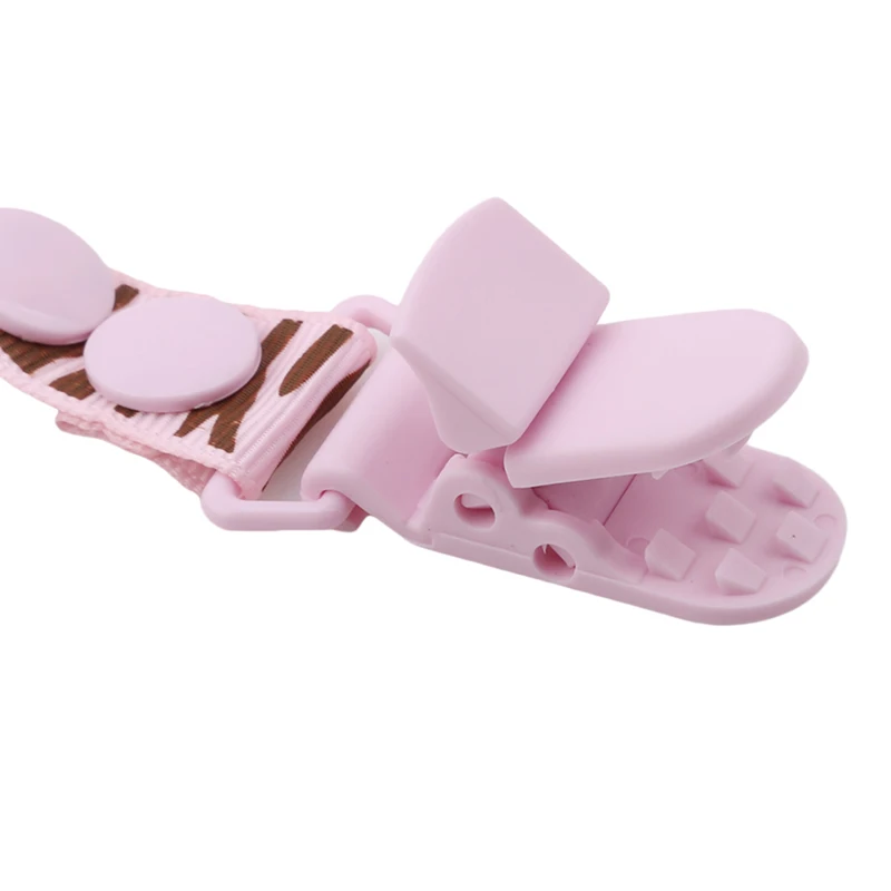 Прищепка для соски цепочка бусины держатель пустышки детские зажимы Para